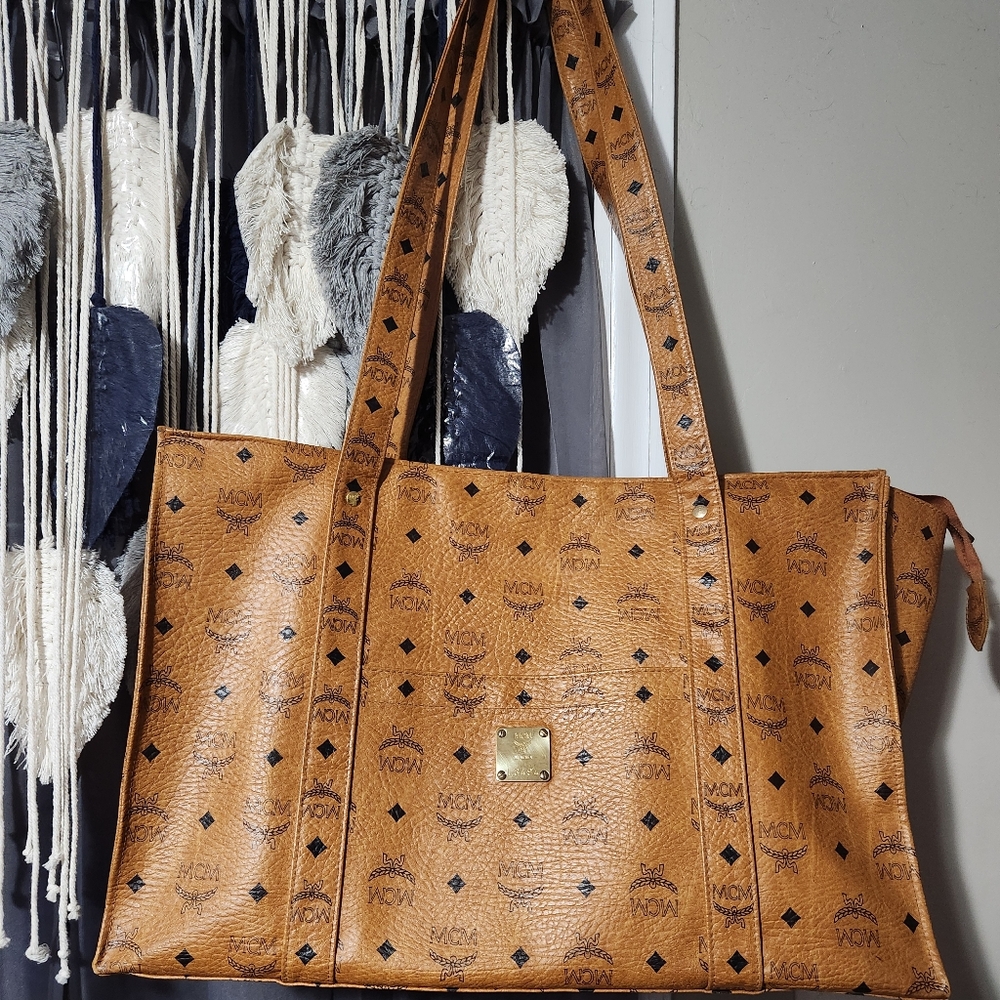 Large MCM Shopper Tote